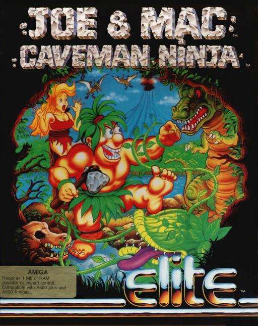 Joe & Mac - Caveman Ninja box art