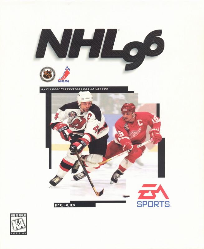 NHL 96 box art