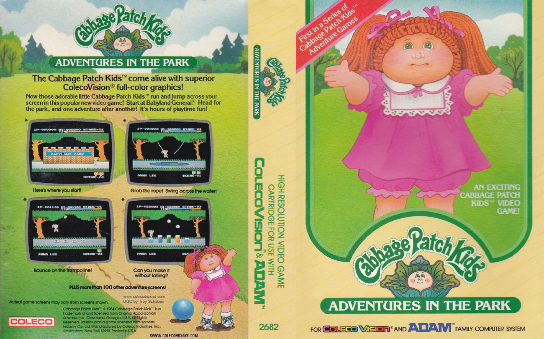Cabbage Patch Kids - Adventures in the Park — box-texture (US)