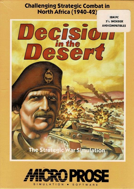Decision In The Desert — box-2D (EU)