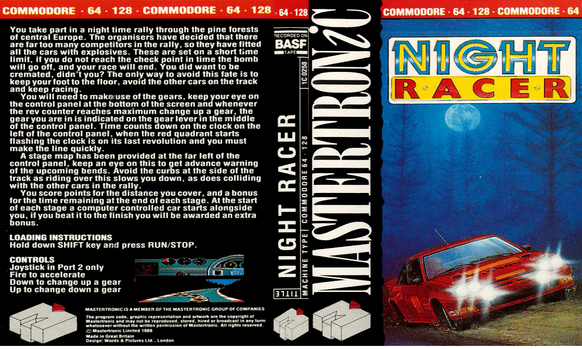 Night Racer — box-texture (EU)