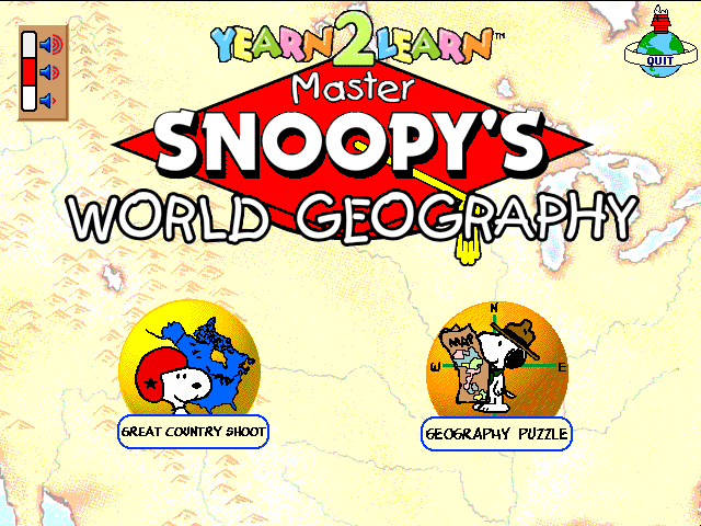 Yearn2Learn: Master Snoopy's World Geography — sstitle (WOR)