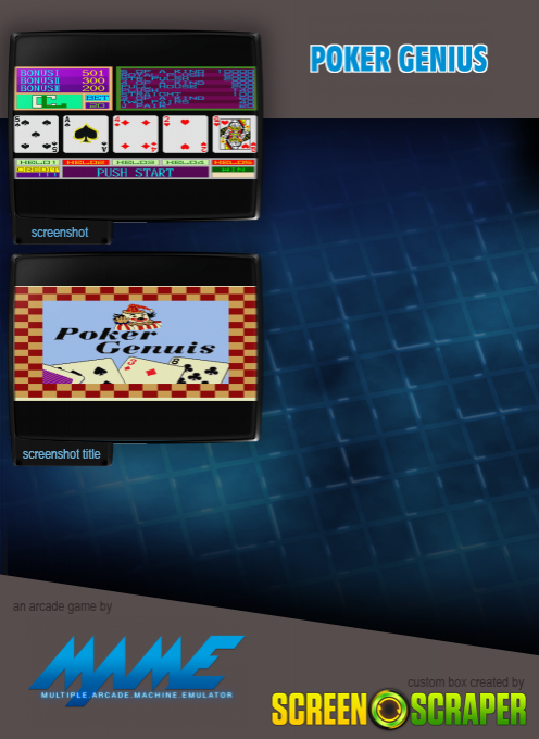 Poker Genius — box-2D-back (SS)