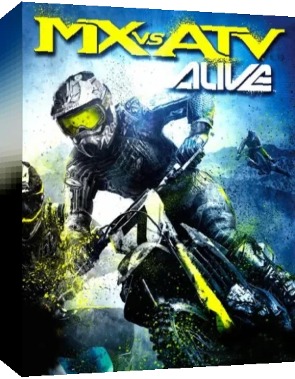 MX vs. ATV Alive — box-3D (WOR)