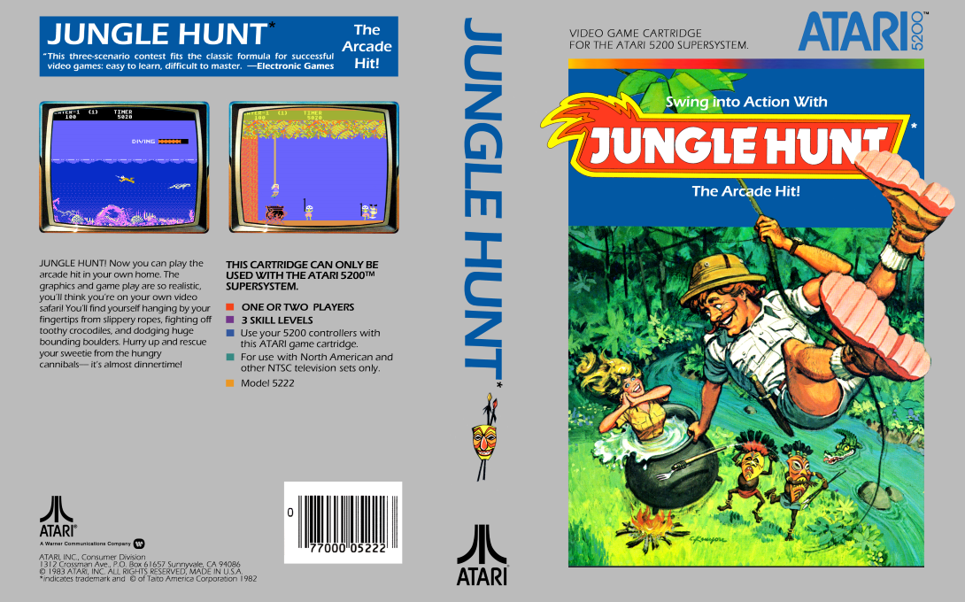 Jungle Hunt — box-texture (US)
