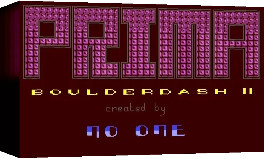 Prima Boulderdash II — box-3D (WOR)