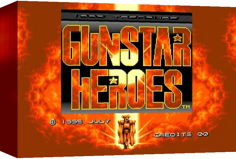 Gunstar Heroes / Snake Rattle n' Roll / Joe & Mac — box-3D (WOR)