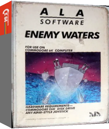 Enemy Waters — box-3D (US)
