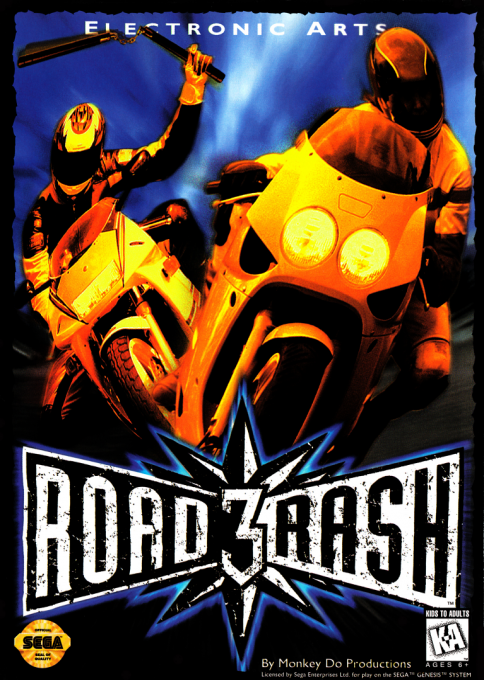 Road Rash 3 box art