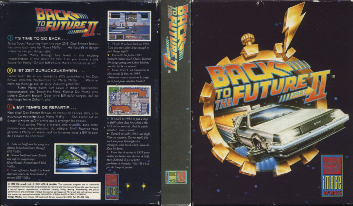 Back to the Future Part II — box-texture (EU)