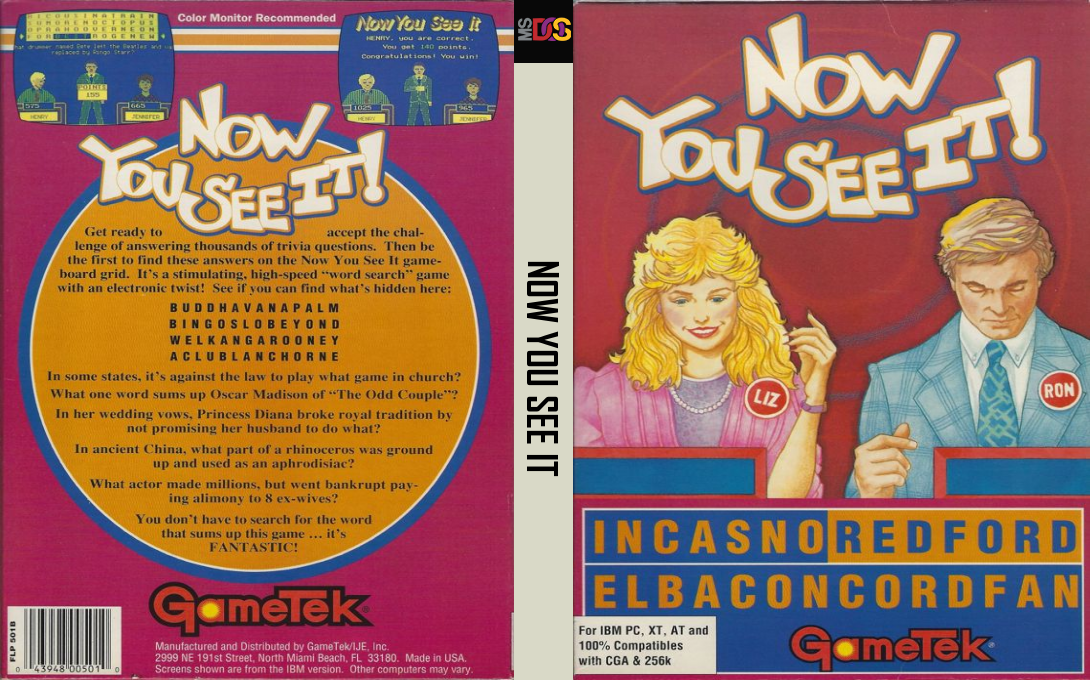 Now You See It — box-texture (US)