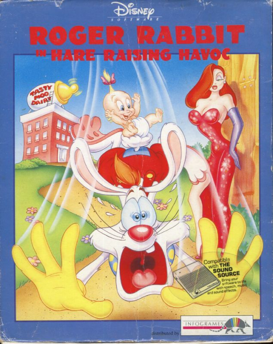 Hare Raising Havoc — box-2D (EU)