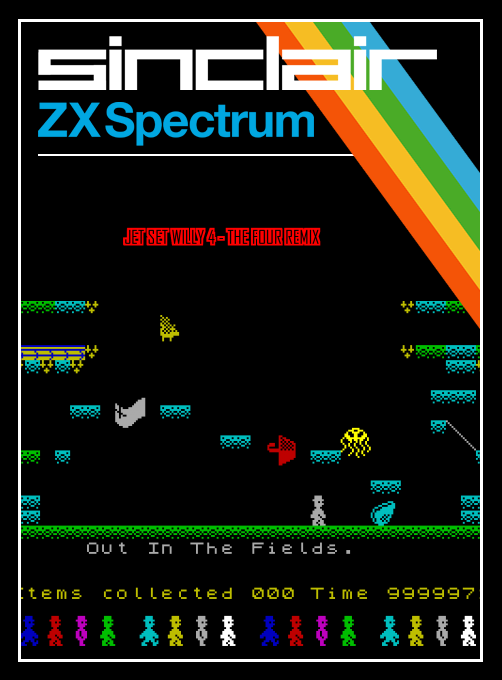 Jet Set Willy IV - The Four Remix box art