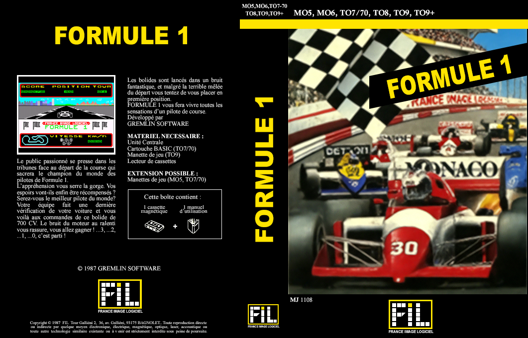 Formule 1 — box-texture (FR)