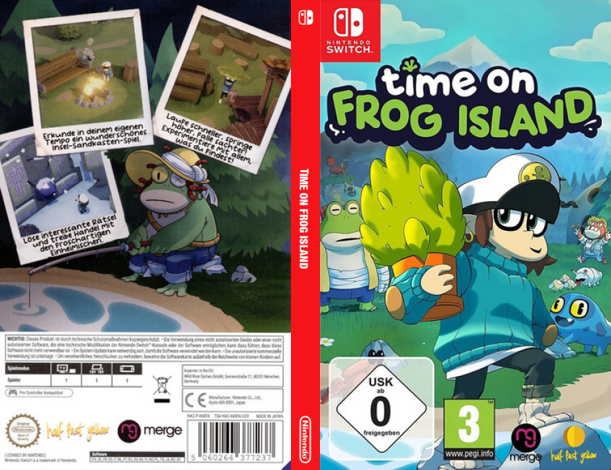 Time on Frog Island — box-texture (DE)