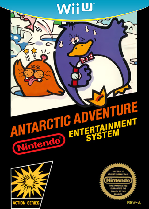 Antarctic Adventure box art