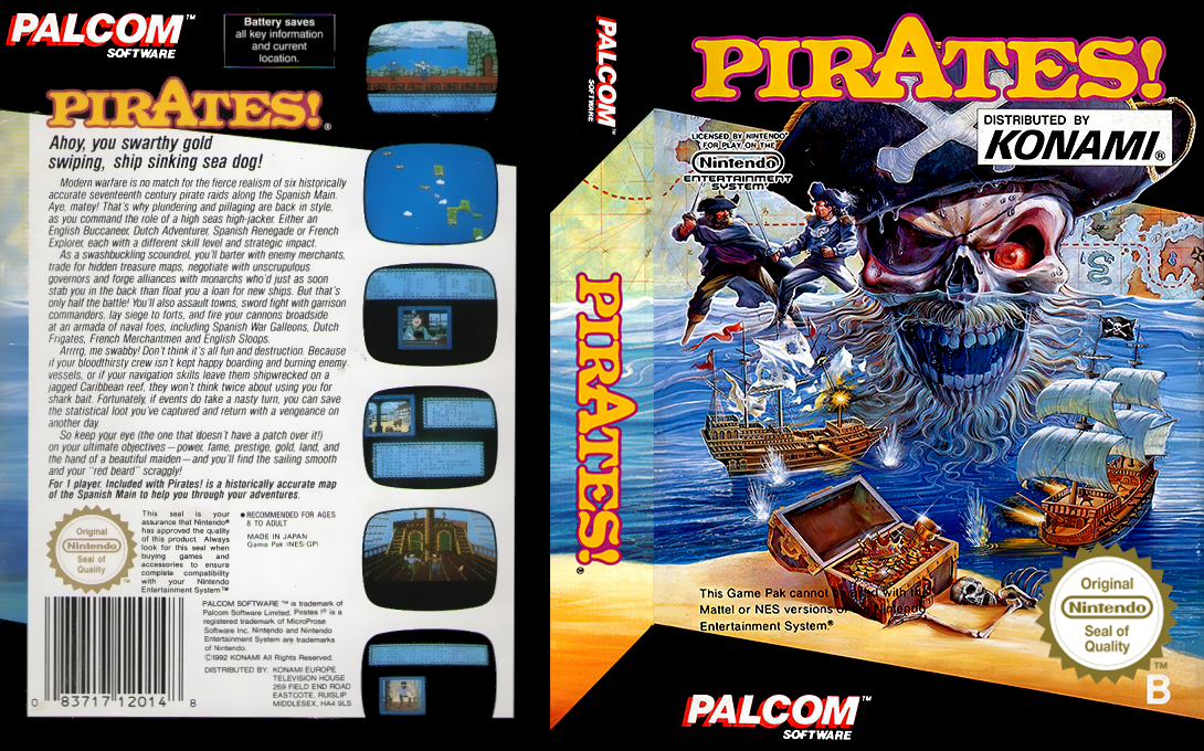 Pirates! — box-texture (EU)