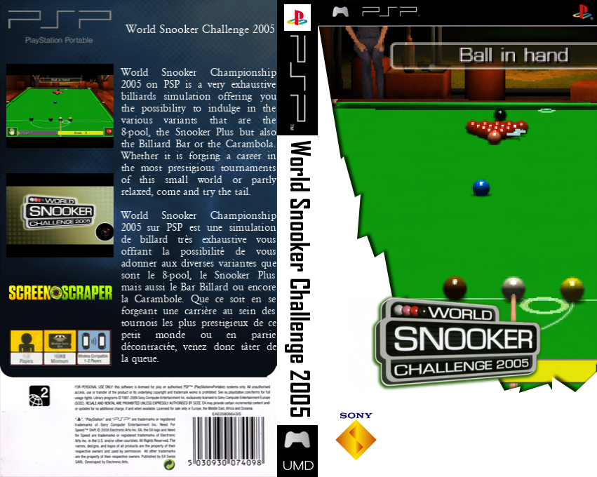 World Snooker Challenge 2005 — box-texture (SS)