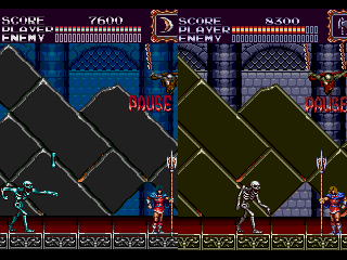 Castlevania Bloodlines : Enhanced Colors — ss (WOR)