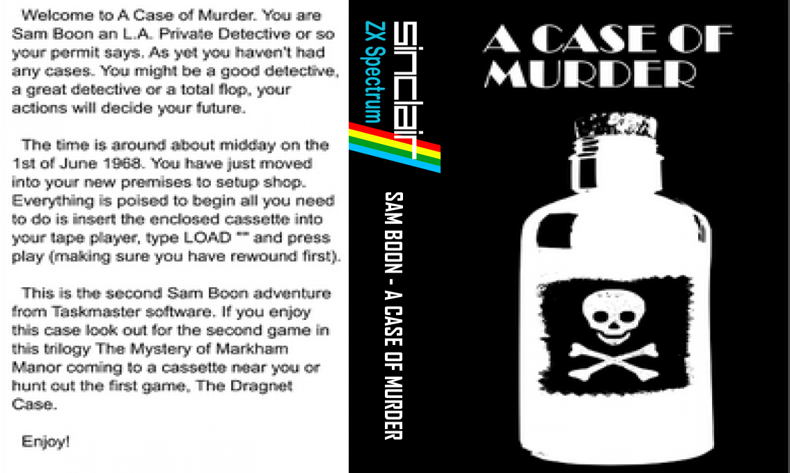 Sam Boon - A Case of Murder — box-texture (WOR)