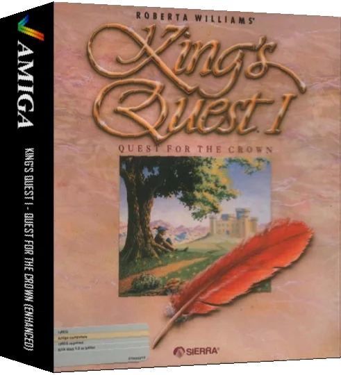 King's Quest I - Quest For The Crown — box-3D (US)