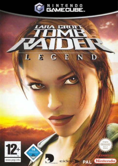 Lara Croft Tomb Raider - Legend — box-2D (DE)