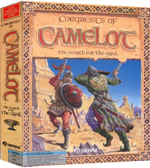 Conquests Of Camelot - The Search For The Grail — box-3D (US)