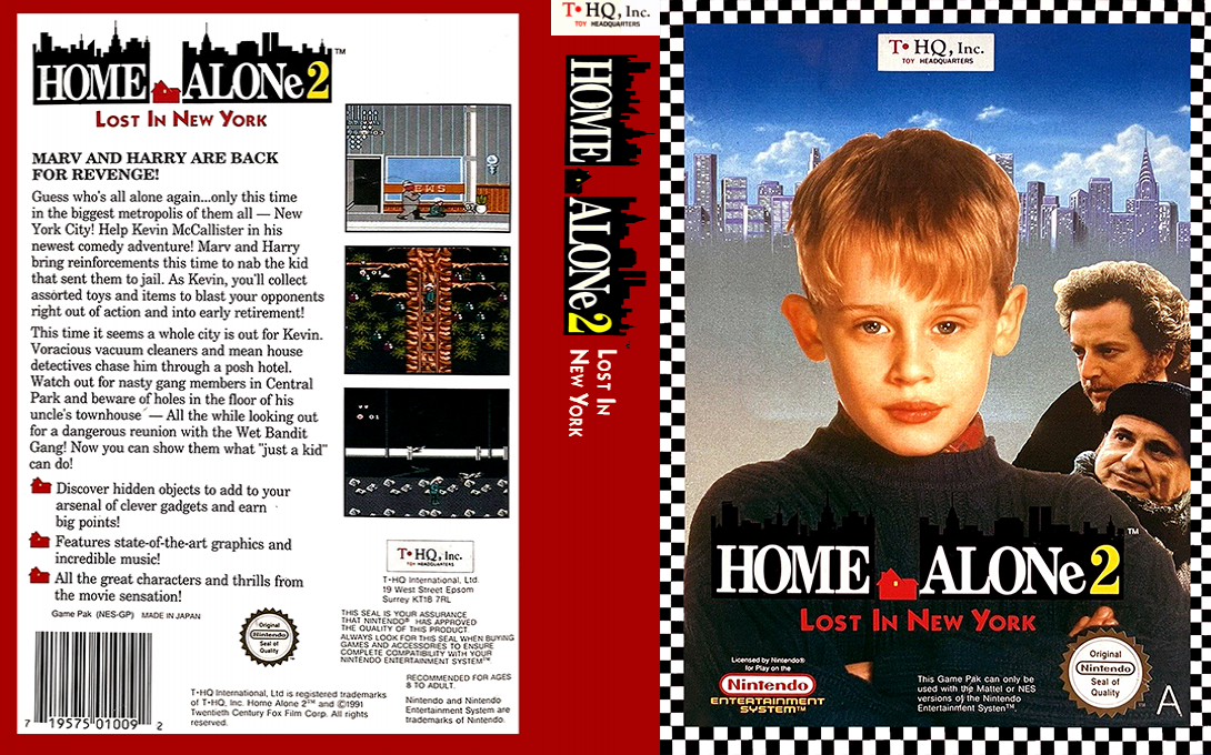 Home Alone 2 - Lost in New York — box-texture (EU)