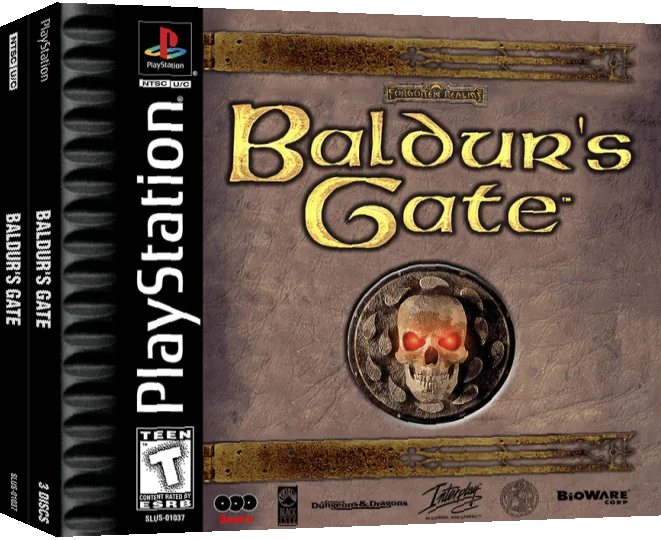 Baldur's Gate — box-3D (US)