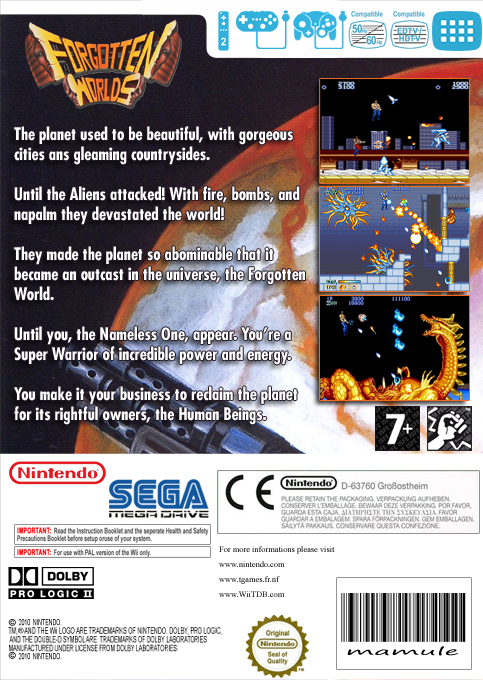 Forgotten Worlds — box-2D-back (EU)
