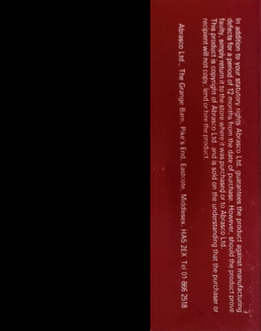 Sam's Jam — box-2D-back (EU)