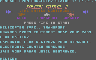 Falcon Patrol II — sstitle (WOR)