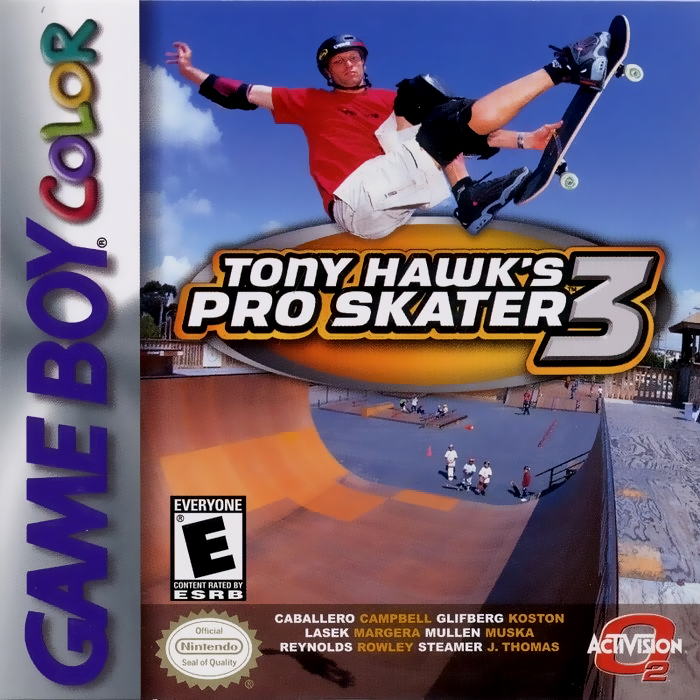 Tony Hawk's Pro Skater 3 box art