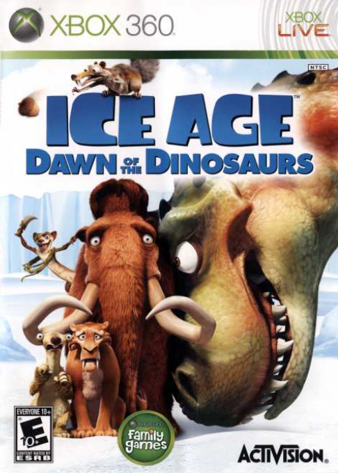 Ice Age - Dawn of the Dinosaurs box art