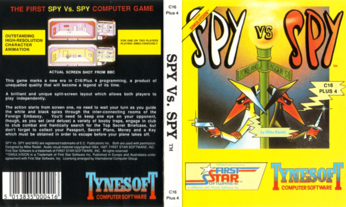 Spy Vs Spy — box-texture (EU)