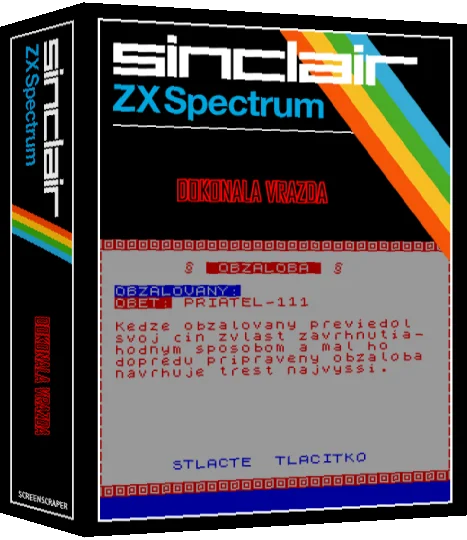 Dokonala Vrazda — box-3D (SS)