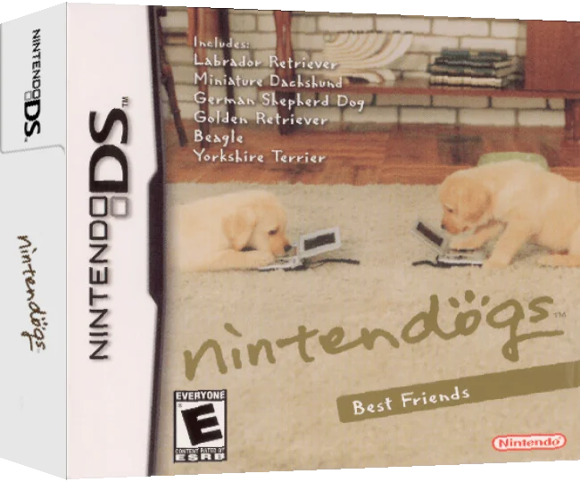 Nintendogs - Best Friends — box-3D (US)