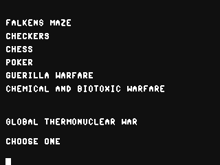 War Games v2.2 — ss (WOR)