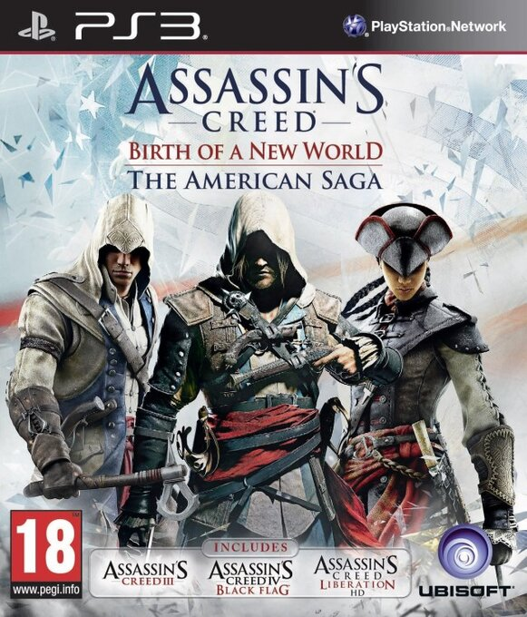 Assassin's Creed - Birth of a New World - The American Saga — box-2D (EU)