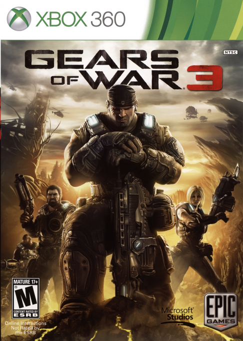 Gears of War 3 box art