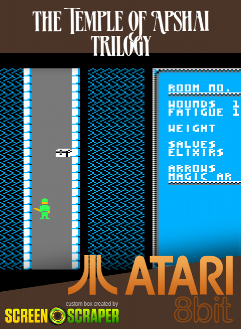 Temple Of Apshai Trilogy, The — box-2D (SS)