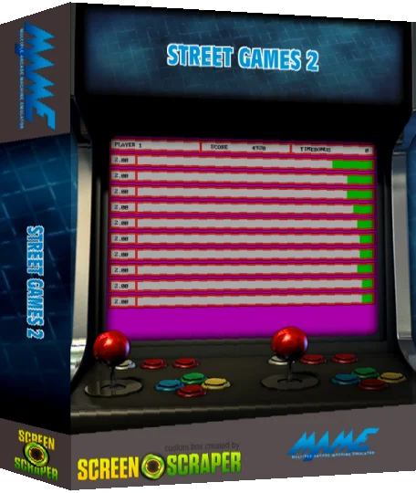 Street Games 2 — box-3D (SS)