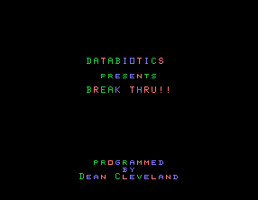 Break Thru!! — sstitle (WOR)