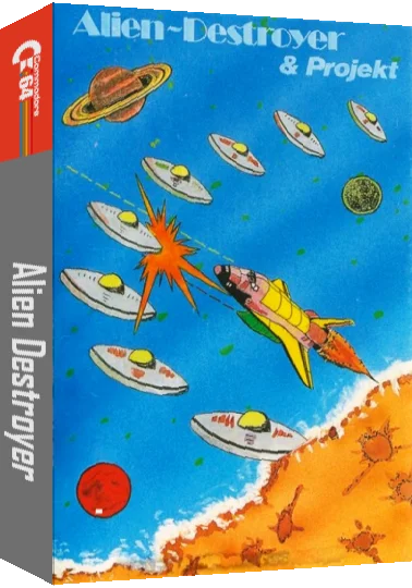 Alien Destroyer — box-3D (EU)