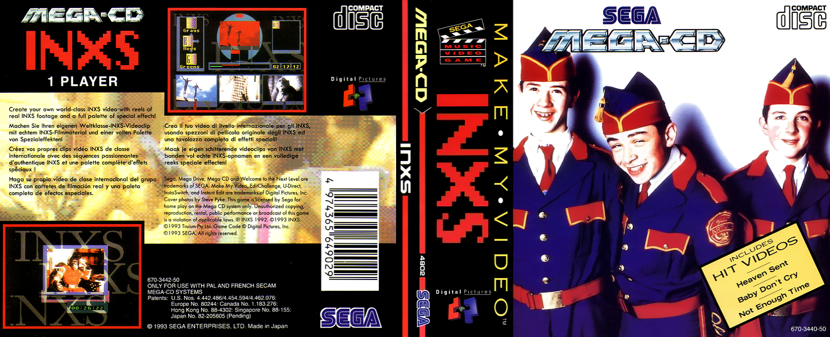 Make My Video - INXS — box-texture (EU)