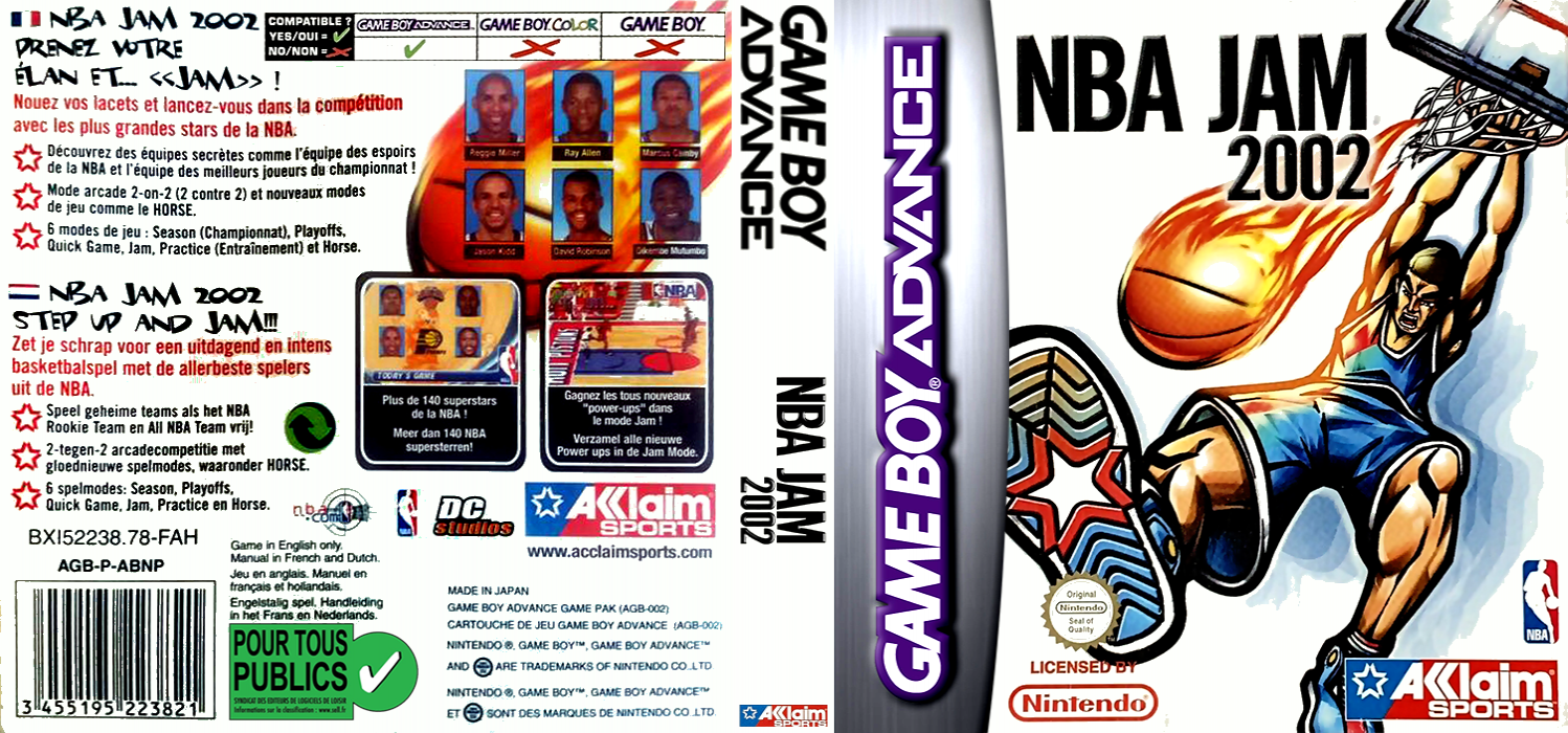 NBA Jam 2002 — box-texture (EU)