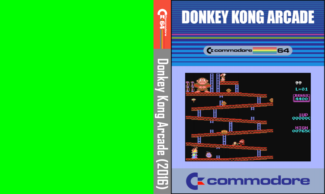 Donkey Kong Arcade — box-texture (CUS)