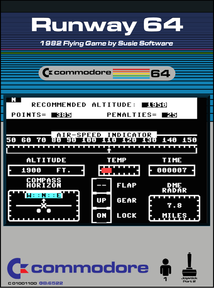 Runway 64 box art