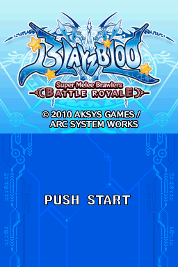 BlazBlue - Battle x Battle — sstitle (US)