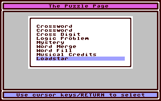 The Puzzle Page #078 — ss (WOR)